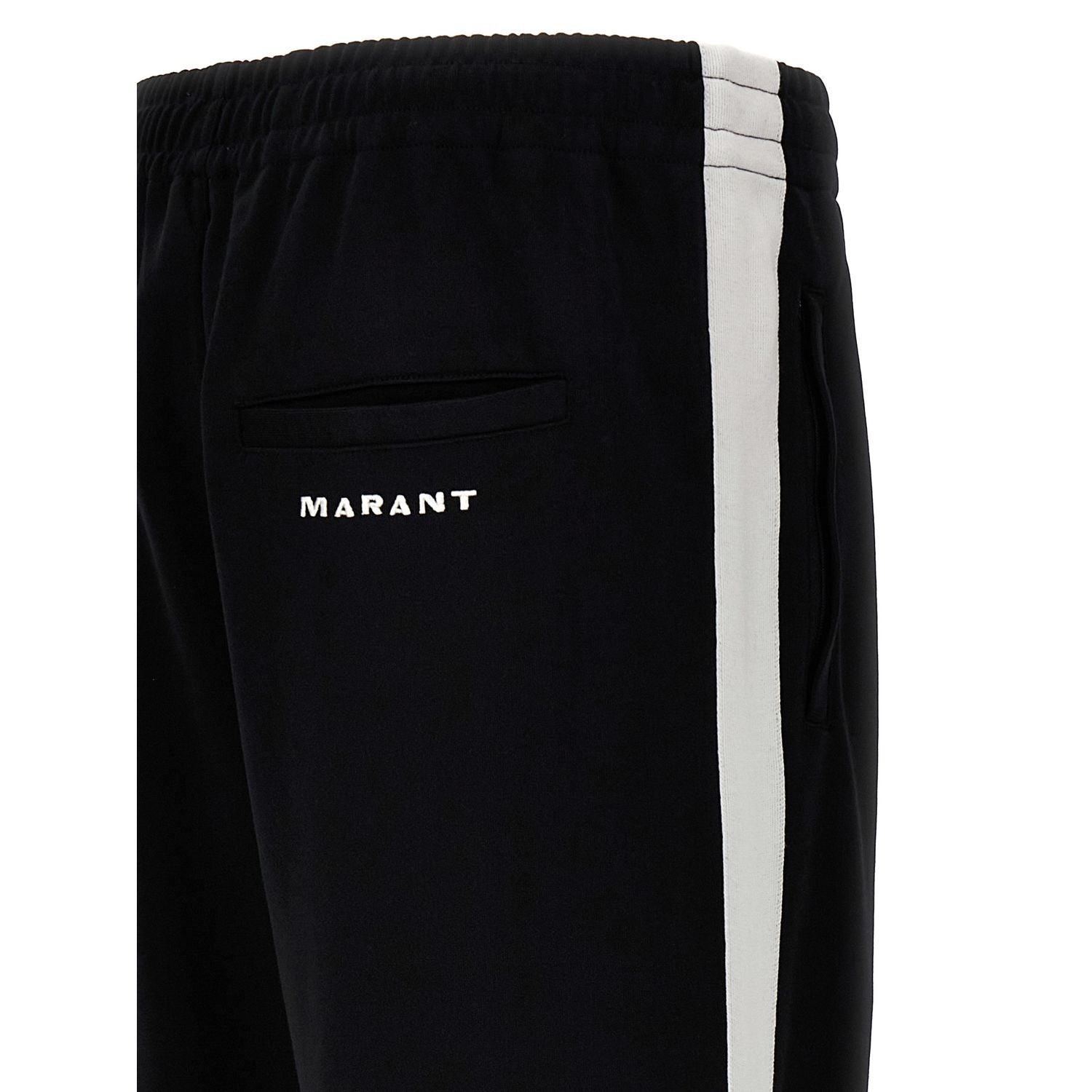 Isabel Marant Bicolor Polyester Joggers (Workout Pants)