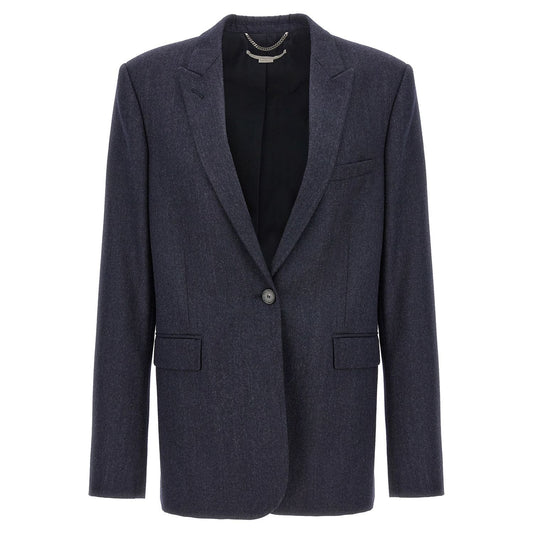 Stella McCartney Blue Viscose Blazer