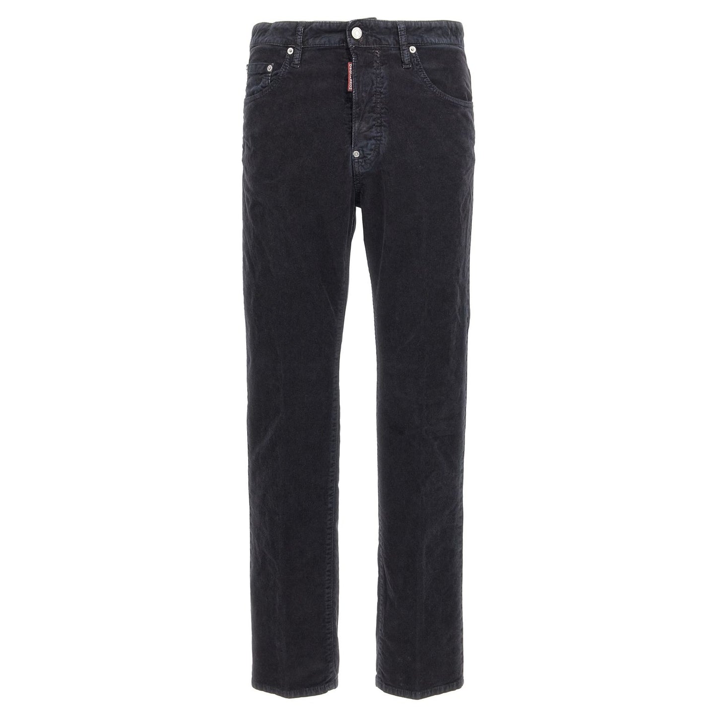 Dsquared² Blue Cotton Casual Pants