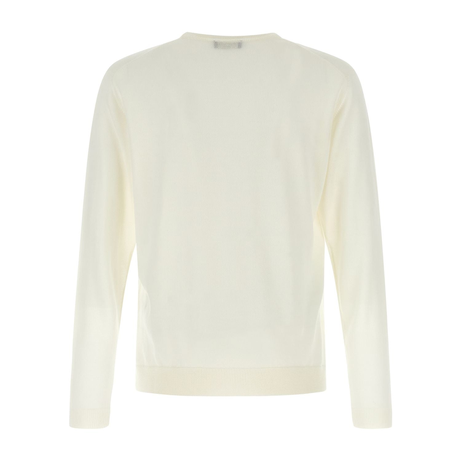 Roberto Collina Beige Merino Wool Cardigan