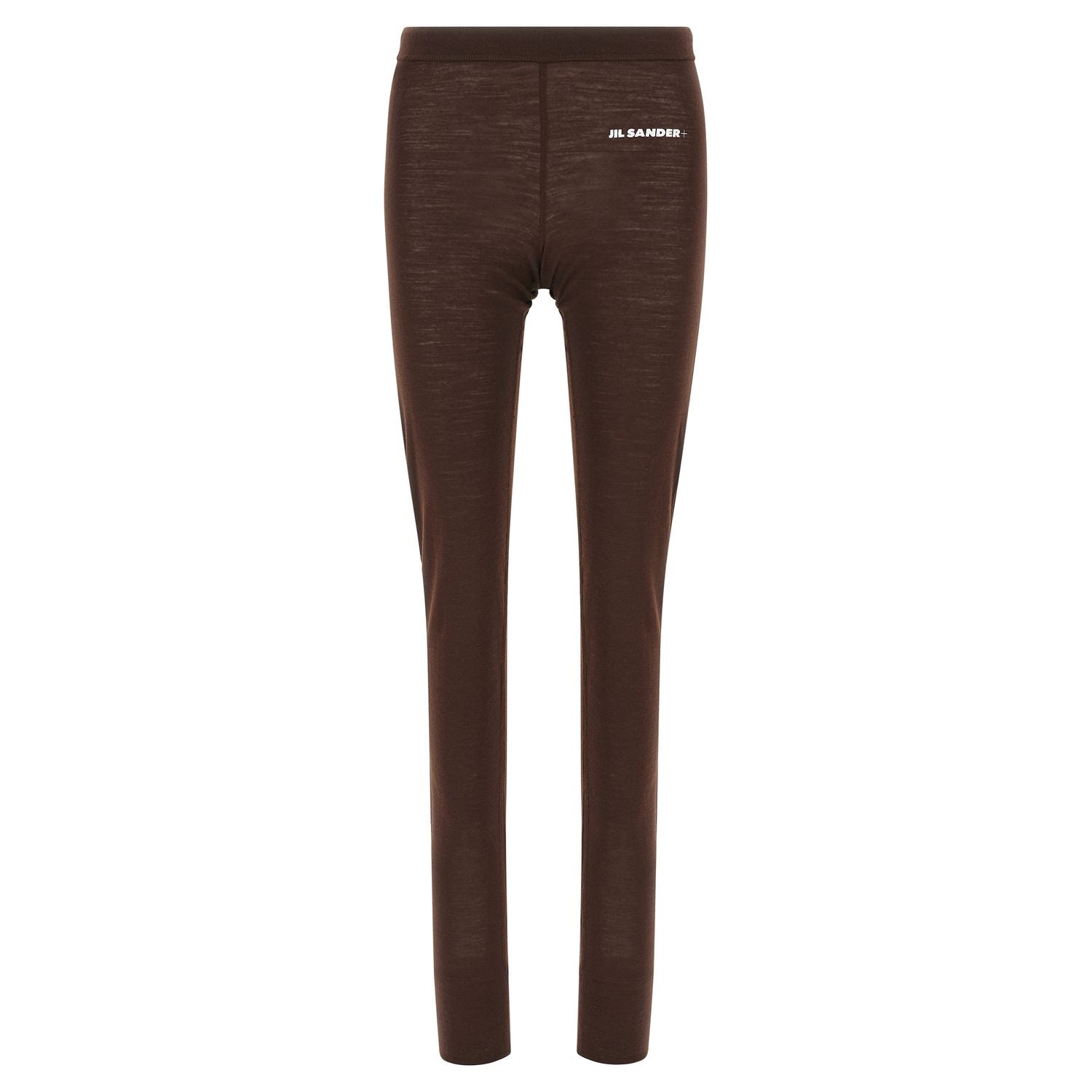 Jil Sander Bordeaux Polyester Leggings