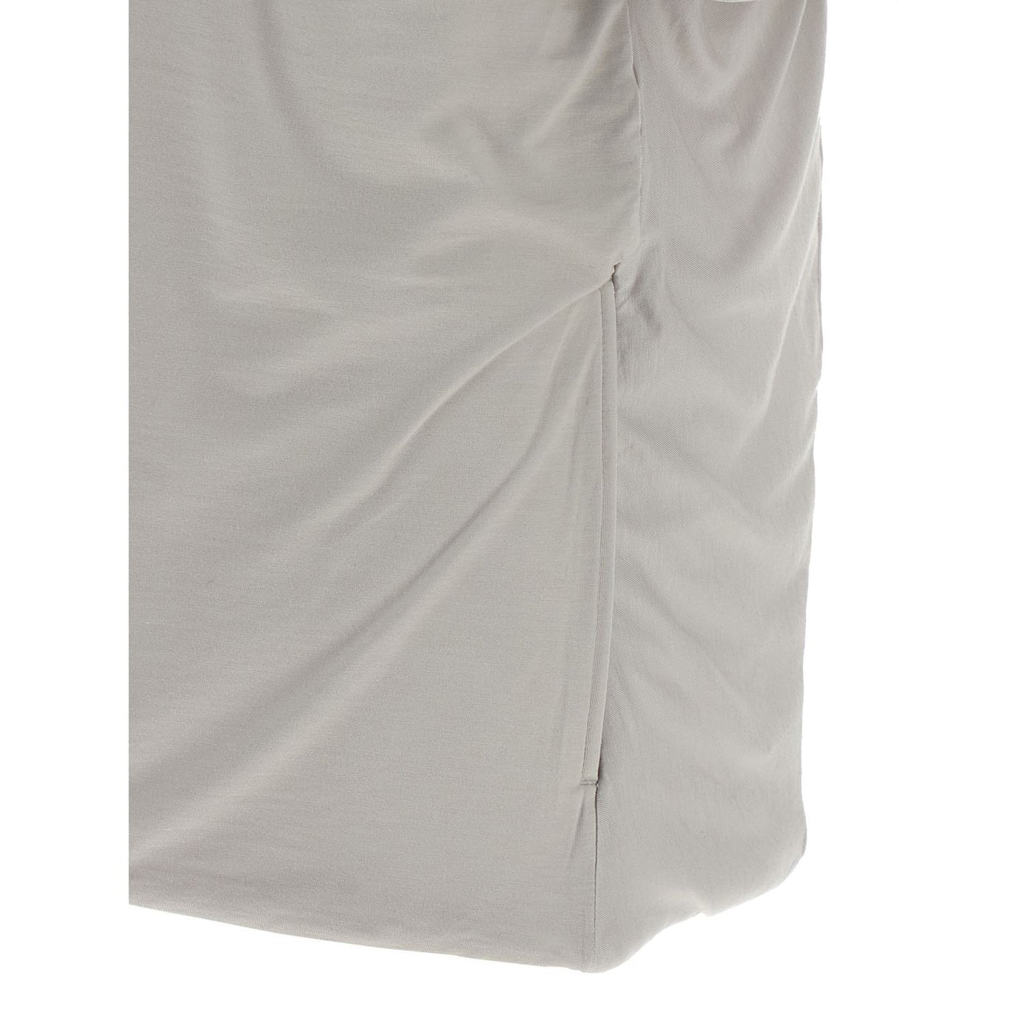 Y-3 Gray Lyocell T-Shirt