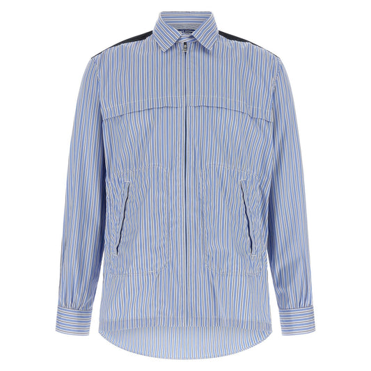 Junya Watanabe Blue Cotton Blouse
