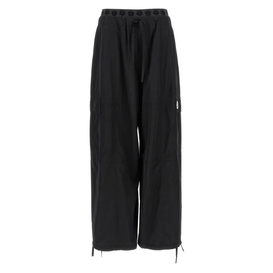 Kenzo Black Polyester Cargo Pants