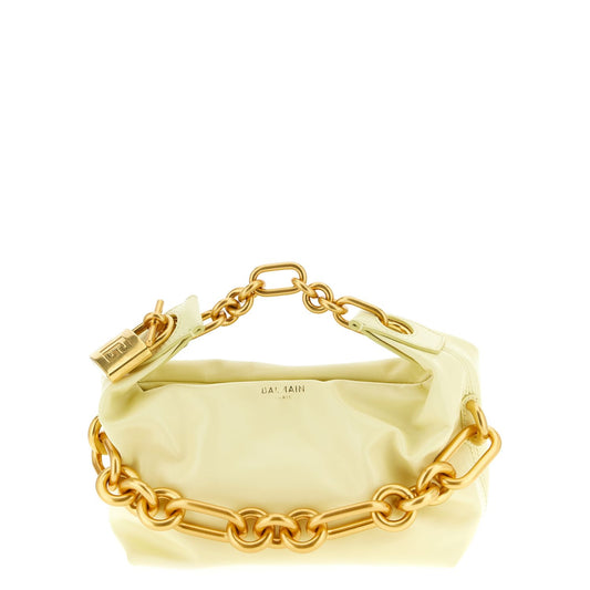 Balmain Bicolor Calfskin Handbag