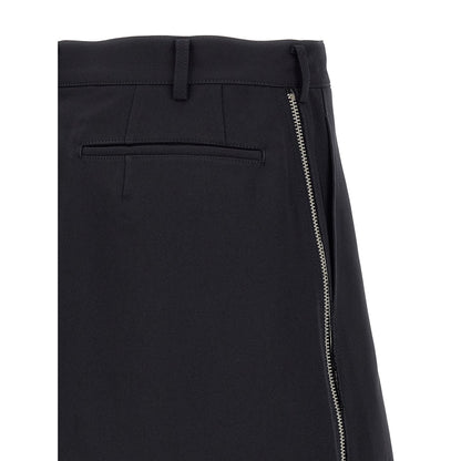 Comme Des Garçons Blue Polyester Bermuda Shorts