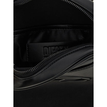 Diesel Black Polyethylene Crossbody Bag