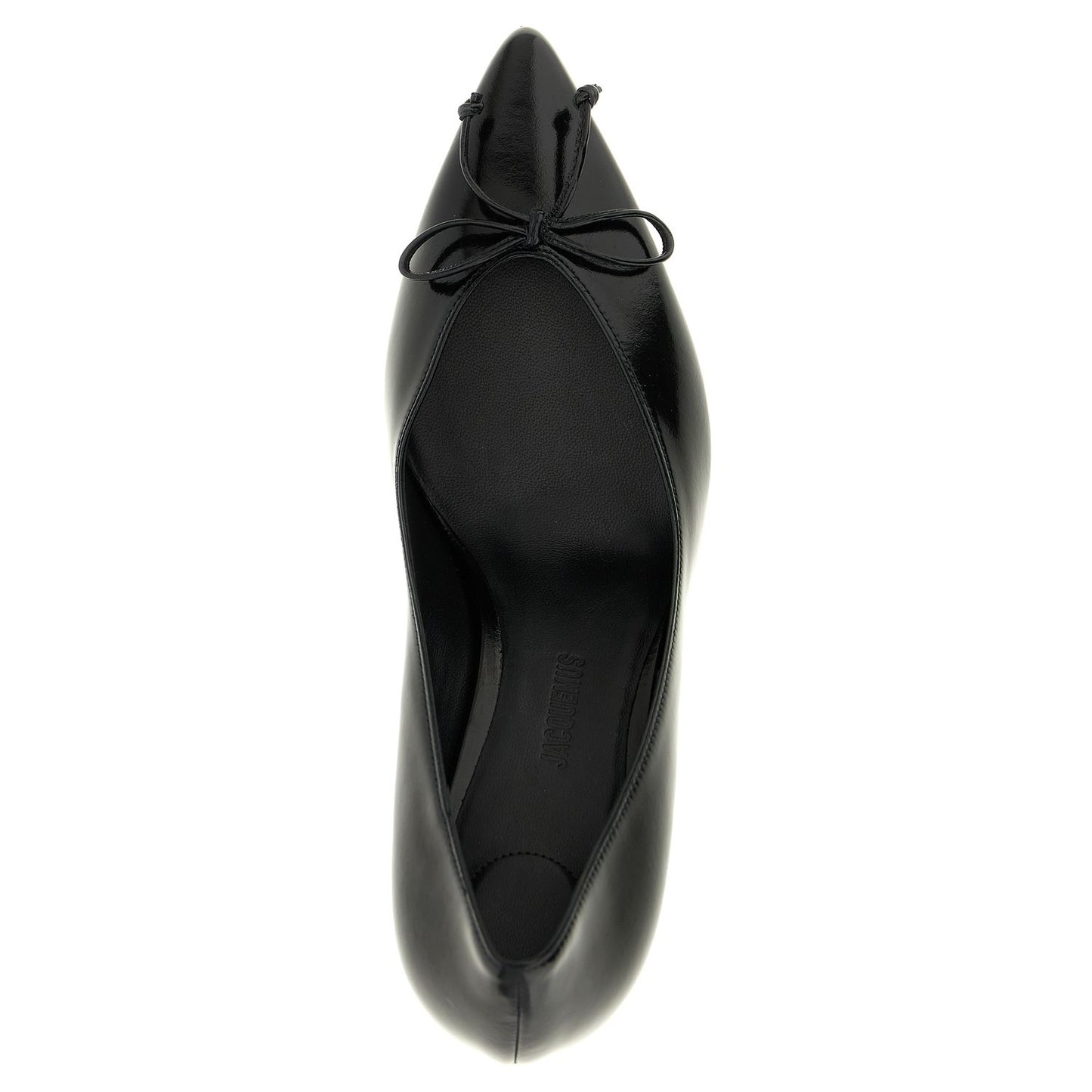 Jacquemus Black Cowhide High Heel Pumps