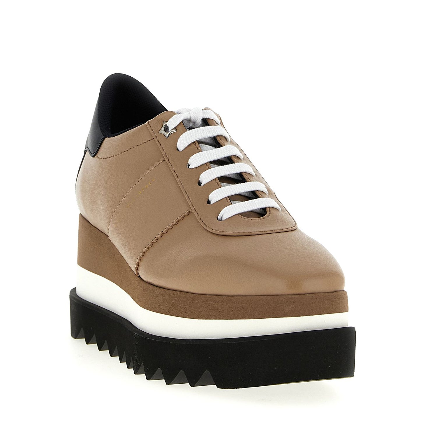 Stella McCartney Beige Polyethylene Wedge Sandals