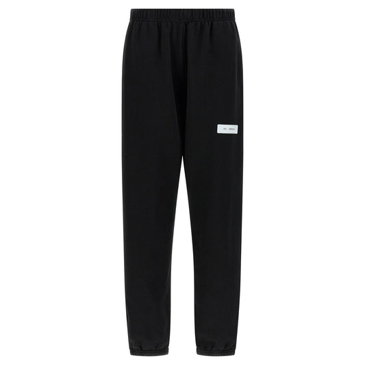 MM6 Maison Margiela Black Cotton Joggers (Workout Pants)