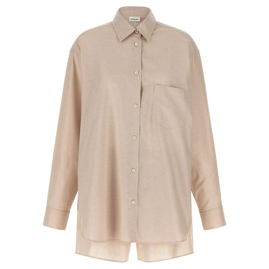 The Andamane Beige Cotton Dress Shirt