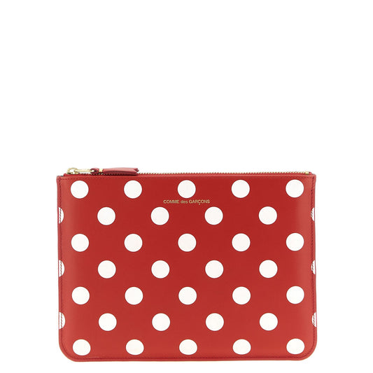 Comme Des Garçons Multicolor Calfskin Wallet