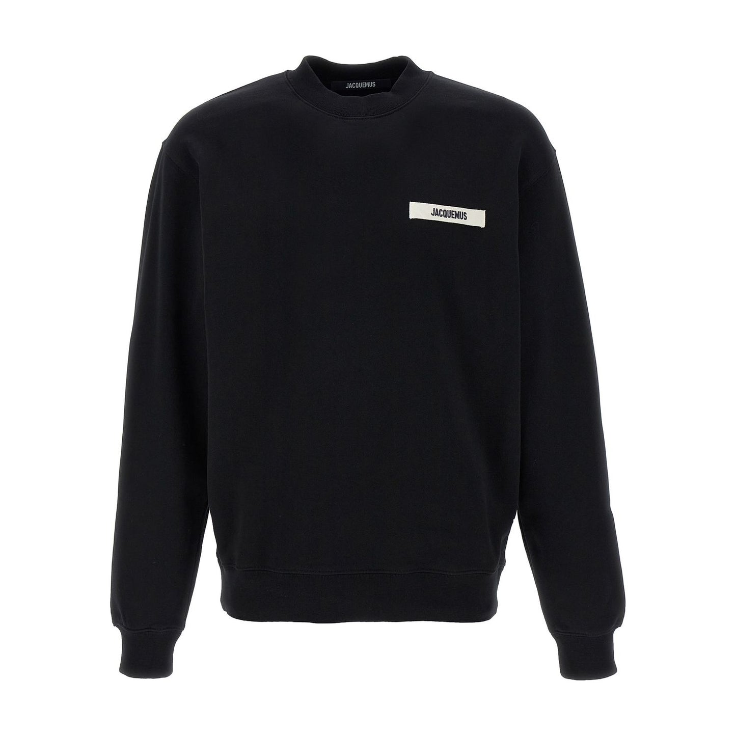 Jacquemus Black Cotton Sweatshirt