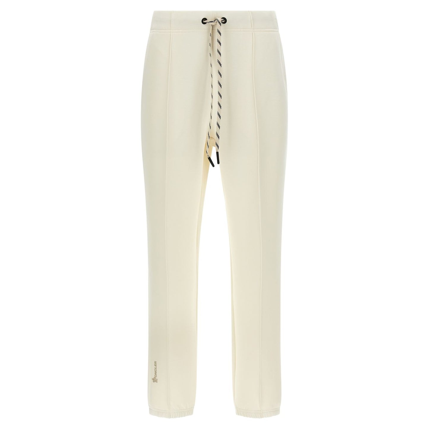 Moncler Grenoble White Polyester Joggers (Workout Pants)