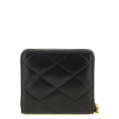 Saint Laurent Black Lamb Leather Cardholder