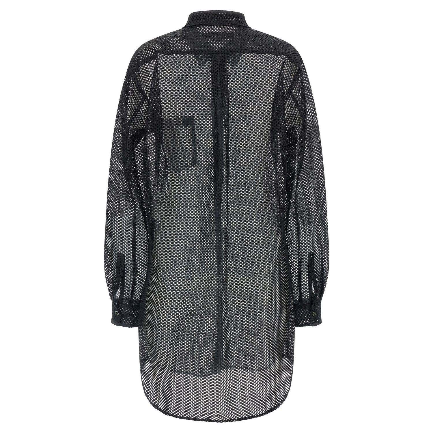 Comme Des Garçons Black Polyester Blouse