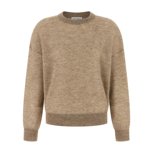 Brunello Cucinelli Beige Wool Cardigan