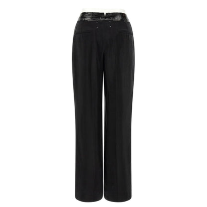 Maison Margiela Black Copper Casual Pants