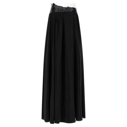 Maison Margiela Black Copper Mini Skirt