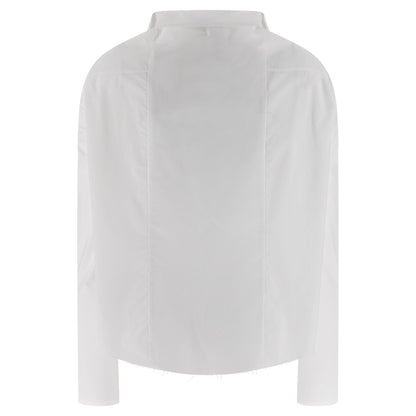 MM6 Maison Margiela White Cotton Blouse