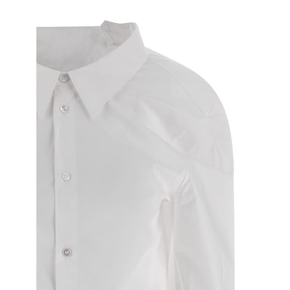 MM6 Maison Margiela White Cotton Blouse