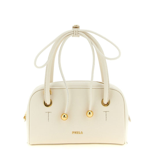 Furla White Calfskin Handbag