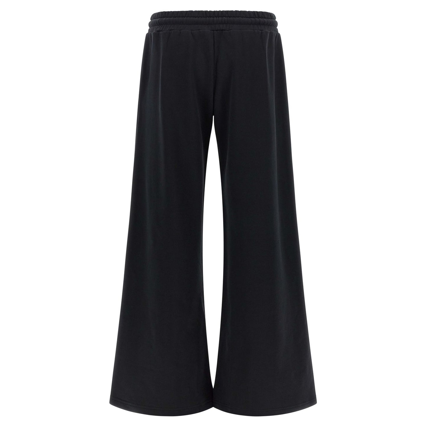 Off-White Black Cotton Joggers (Workout Pants)