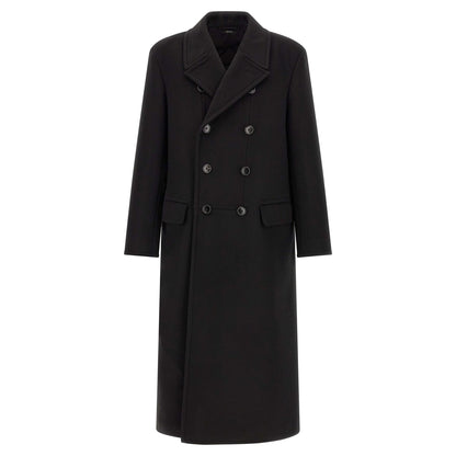 Tom Ford Black Virgin Wool Coat