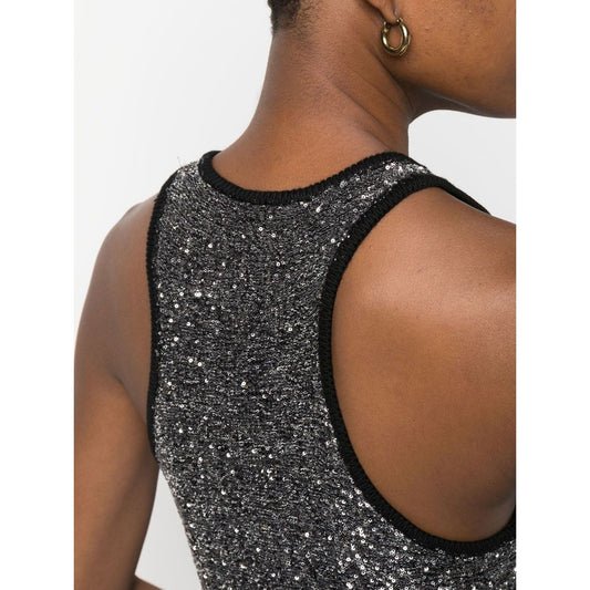 Fabiana Filippi Top Black Topwear