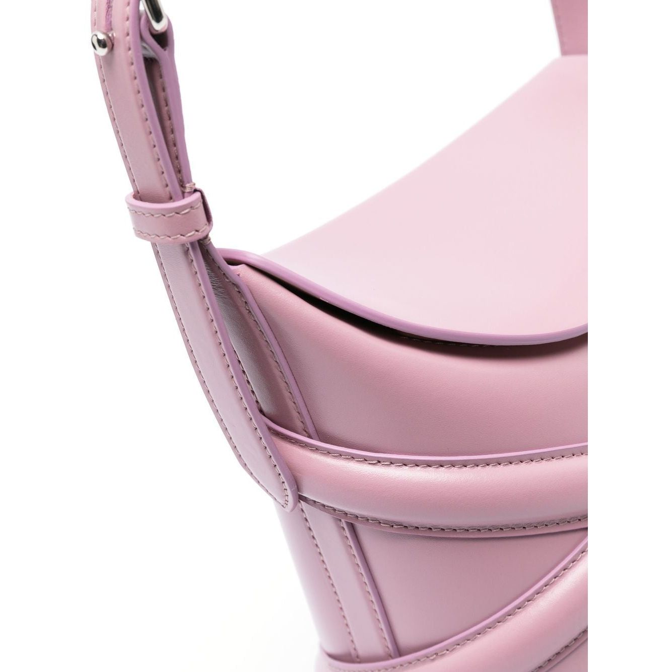 Alexander McQueen The Curve Bucket Bag