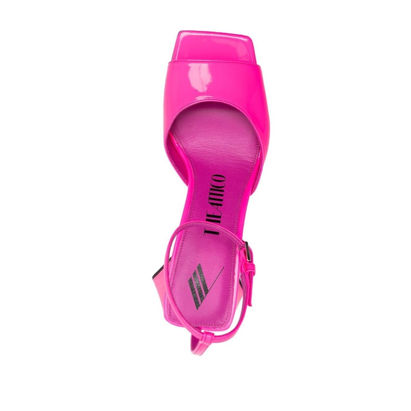 The Attico Sandals Fuchsia