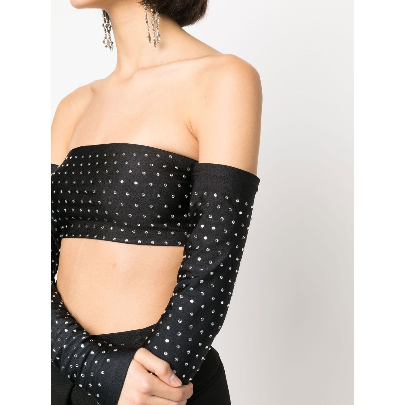 THE ANDAMANE Top Black Topwear