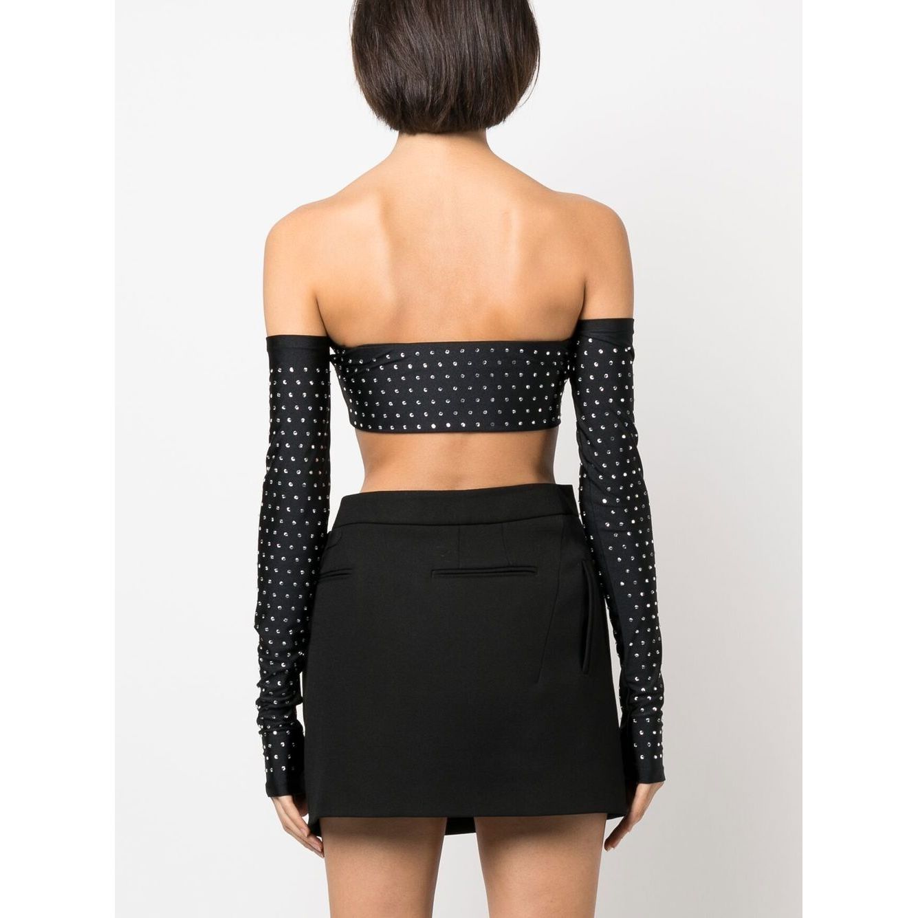 THE ANDAMANE Top Black Topwear