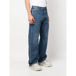 Alexander Mcqueen wide-leg panelled jeans
