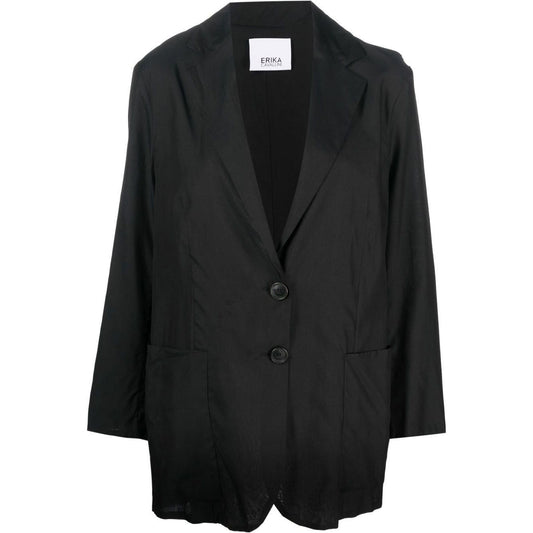 Erika Cavallini Semi-Couture Jackets Black Jackets
