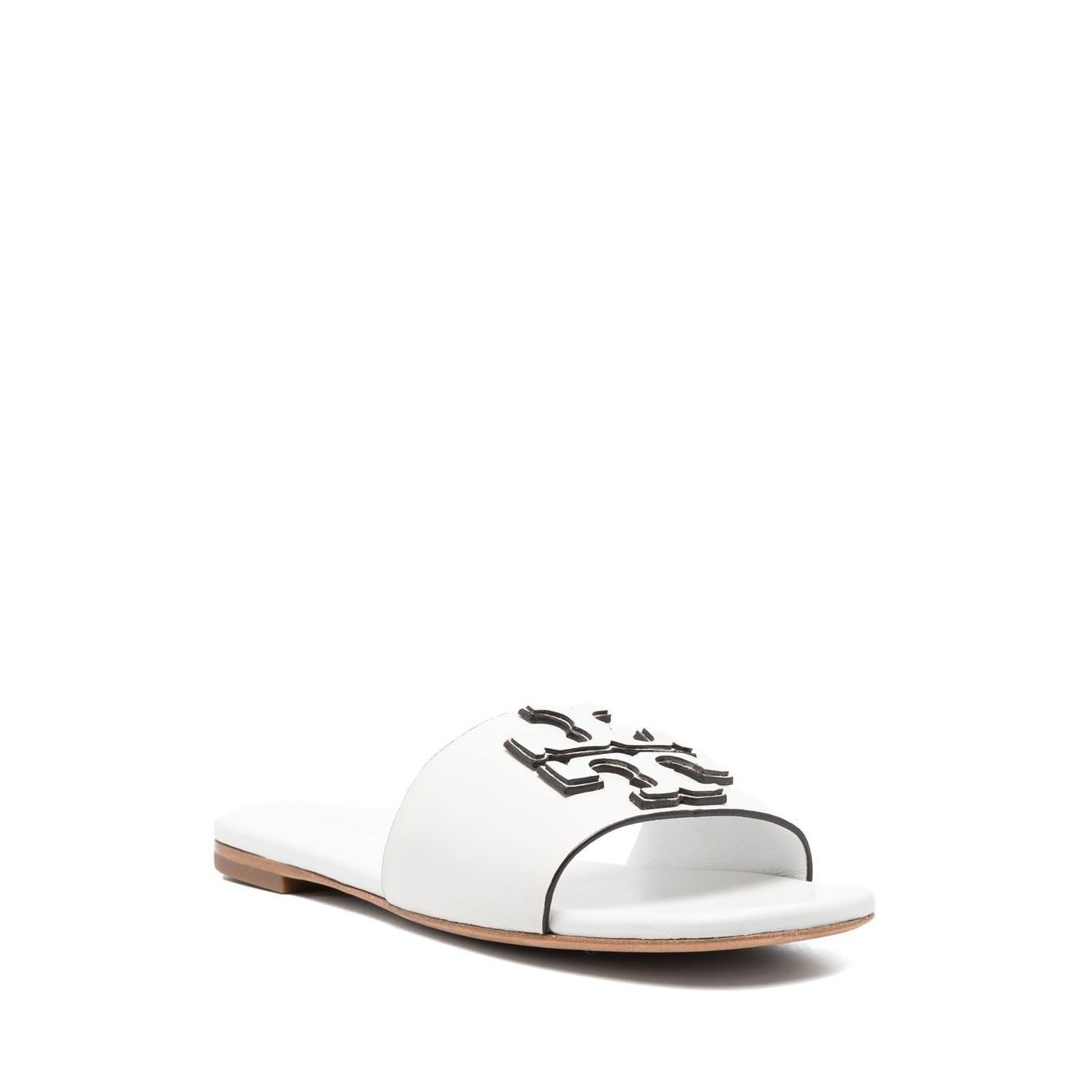 Tory Burch Logo Embossed Slides