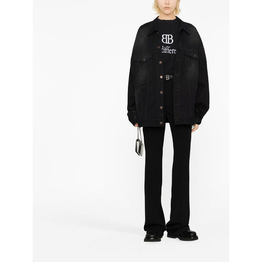 Balenciaga pinstripe straight-leg trousers