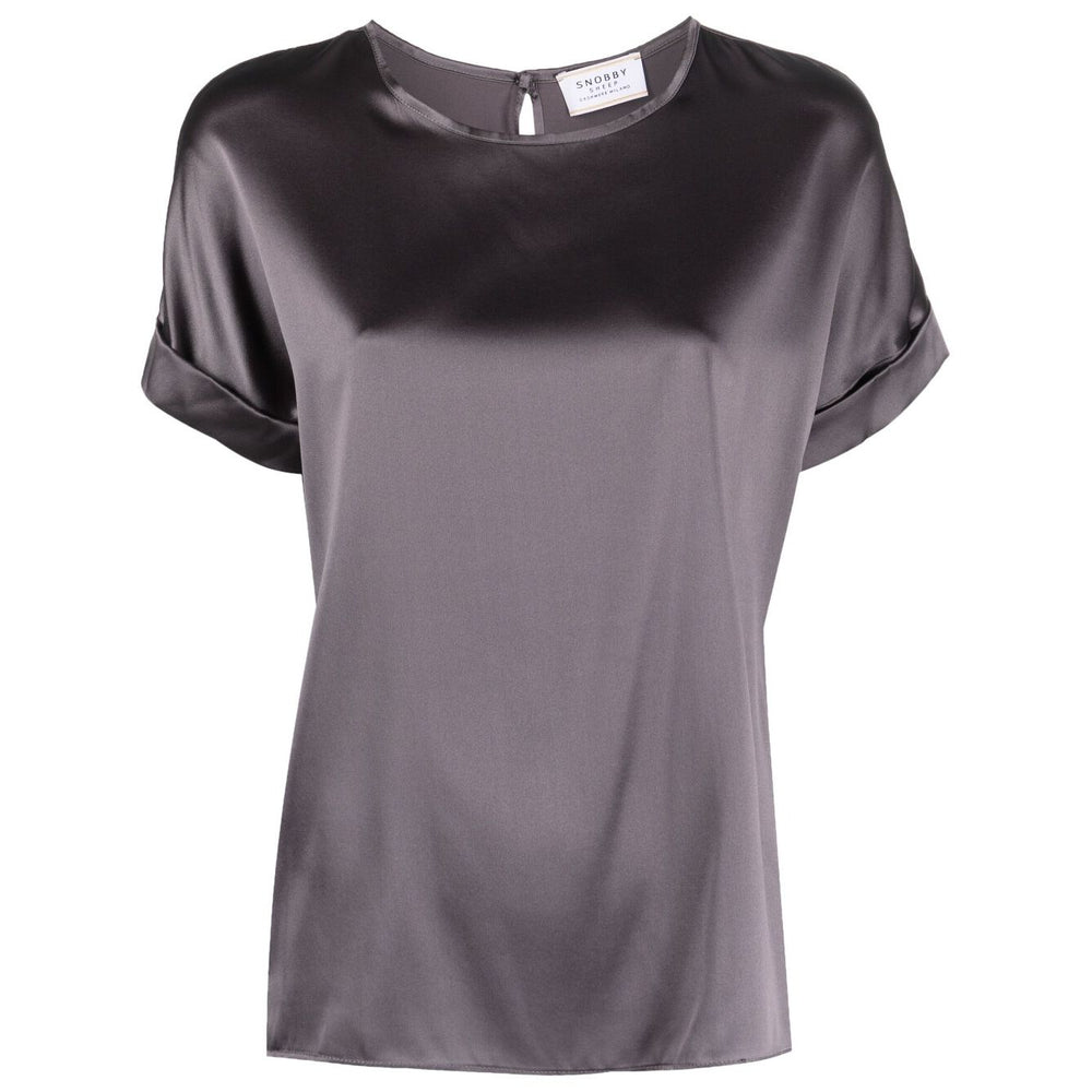 Snobby Sheep Top Grey Topwear