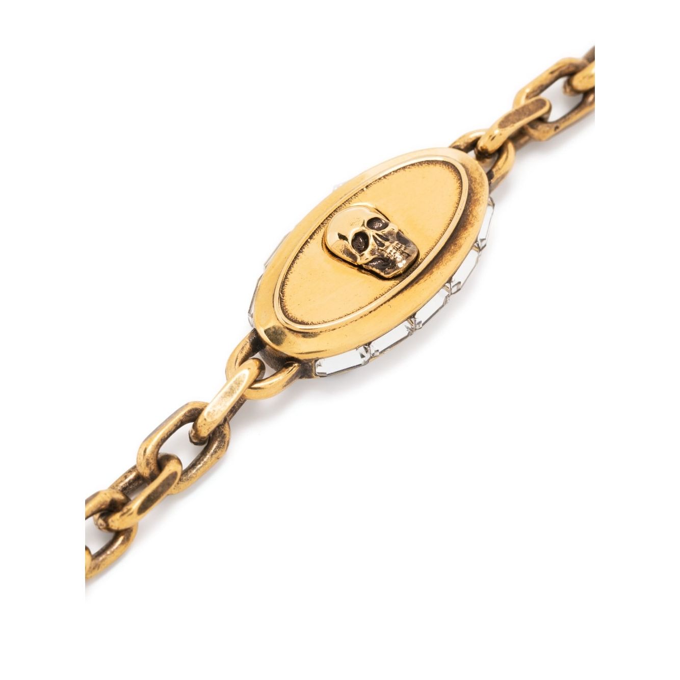 Alexander McQueen skull-detail chain-link bracelet Jewellery