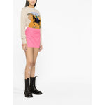 Palm Angels Skirts Fuchsia