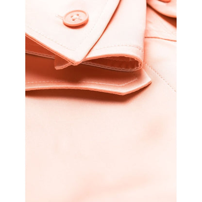 Off White twist-detail shirt dress