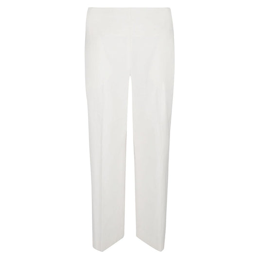 Via Masini 80 Trousers White Trousers