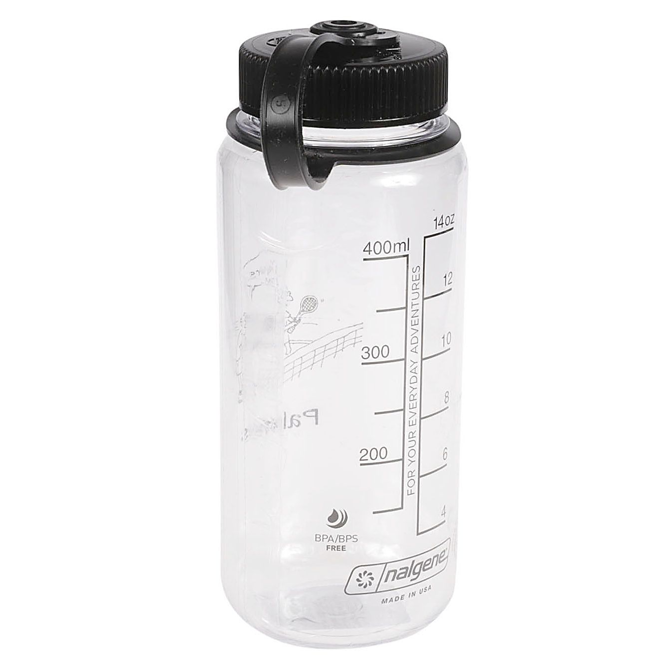 Palmes Logo plastic bottle