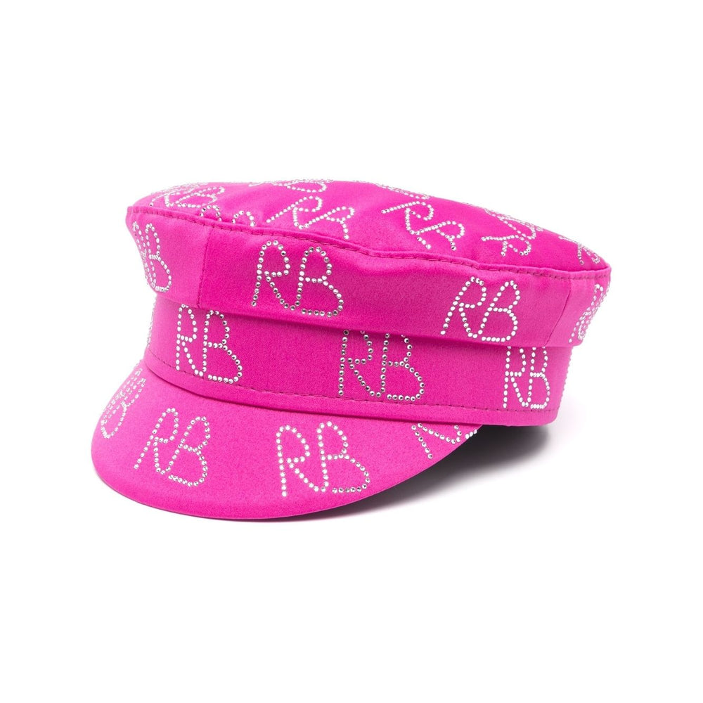 Ruslan Baginskiy crystal-embellished Baker Boy Hat