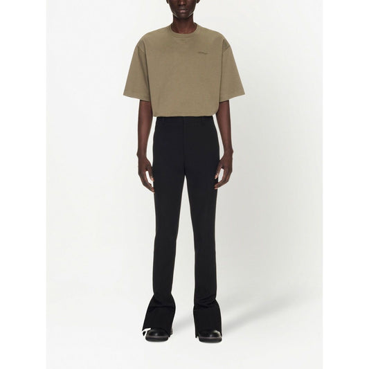 Off White Wool skinny trousers Trousers
