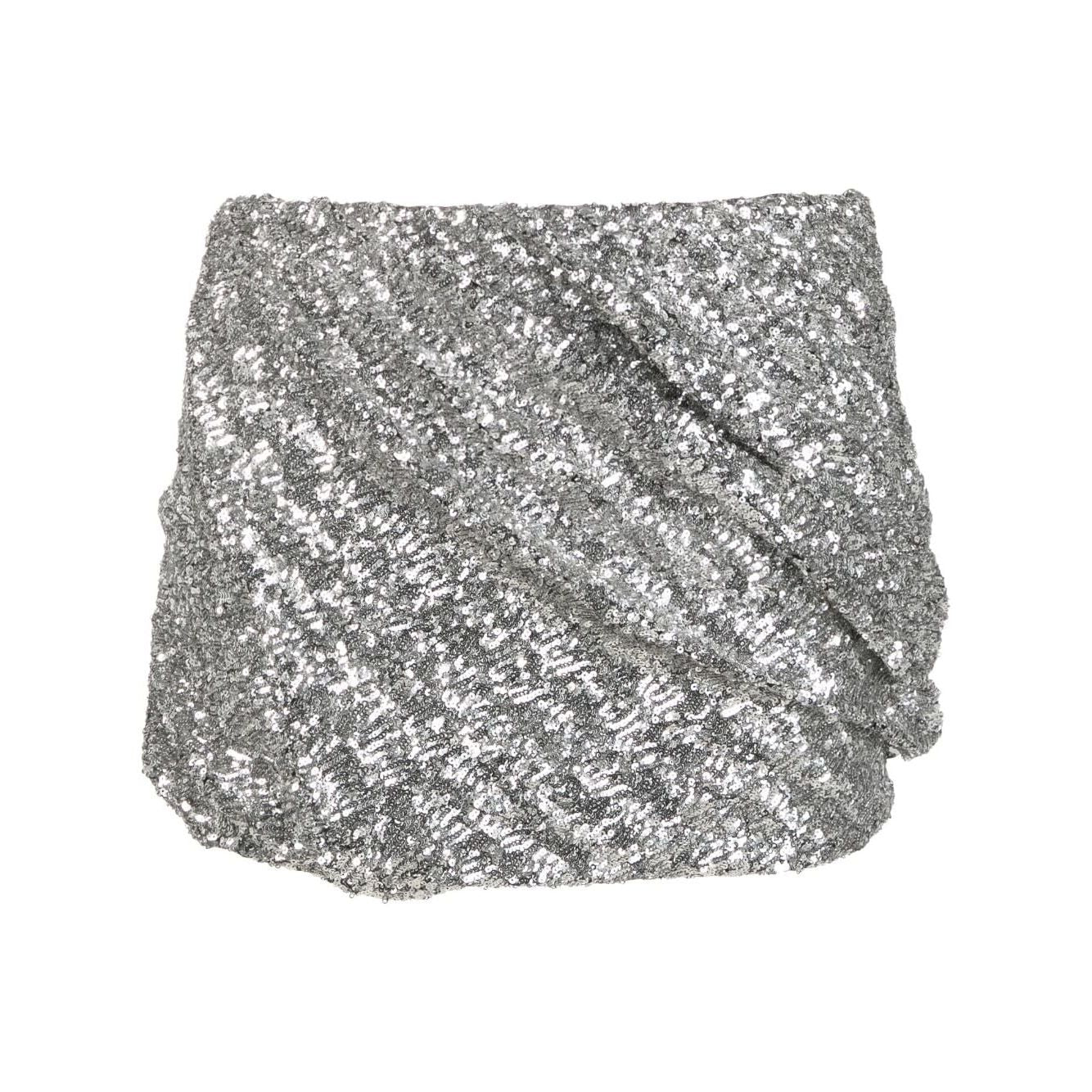 The Attico Skirts Silver