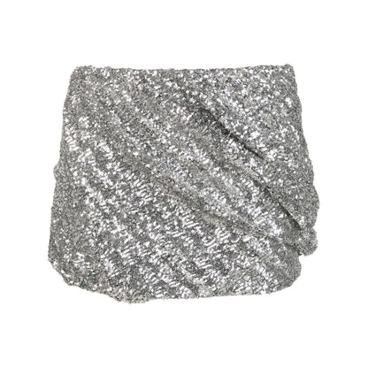 The Attico Skirts Silver