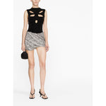 The Attico Skirts Silver Skirts