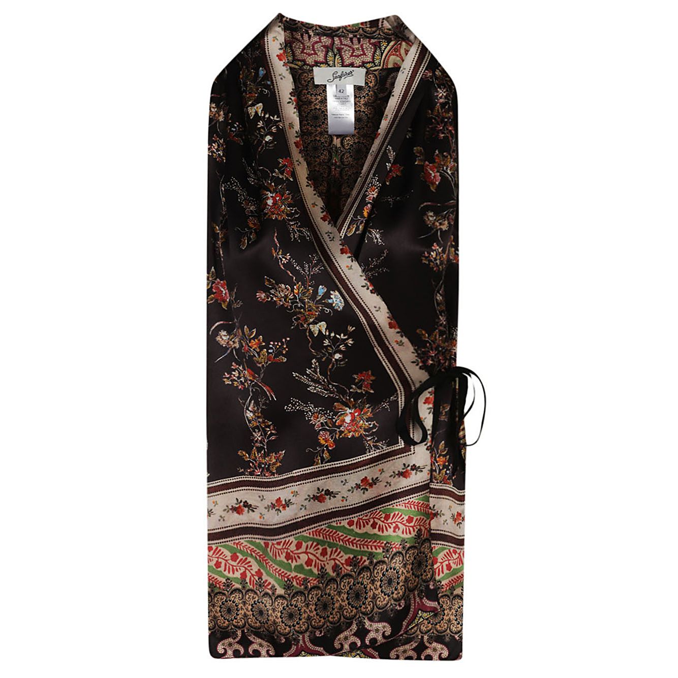 Front view with bag zipped and handles upright.