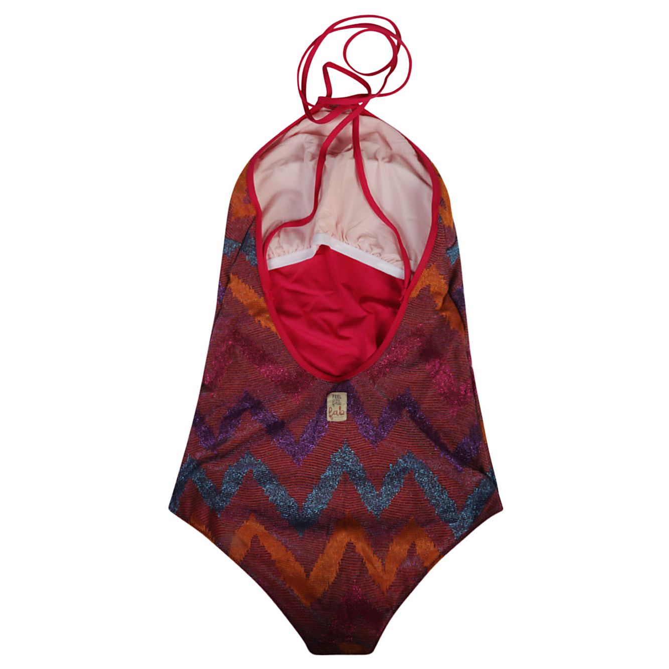 Front view with bag zipped and handles upright.
